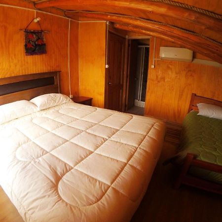 Hospedaje y Agrocamping Relmucura Melipeuco Bagian luar foto