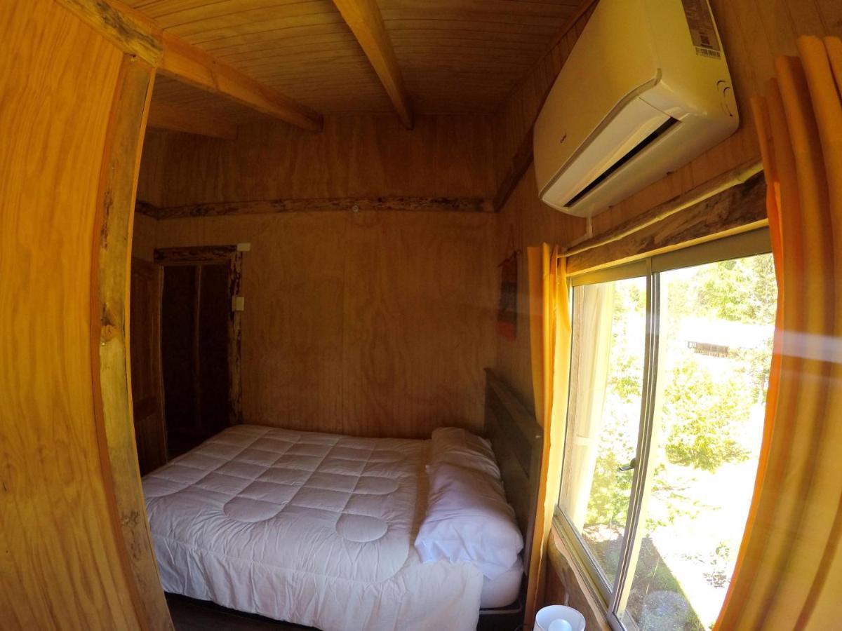 Hospedaje y Agrocamping Relmucura Melipeuco Bagian luar foto
