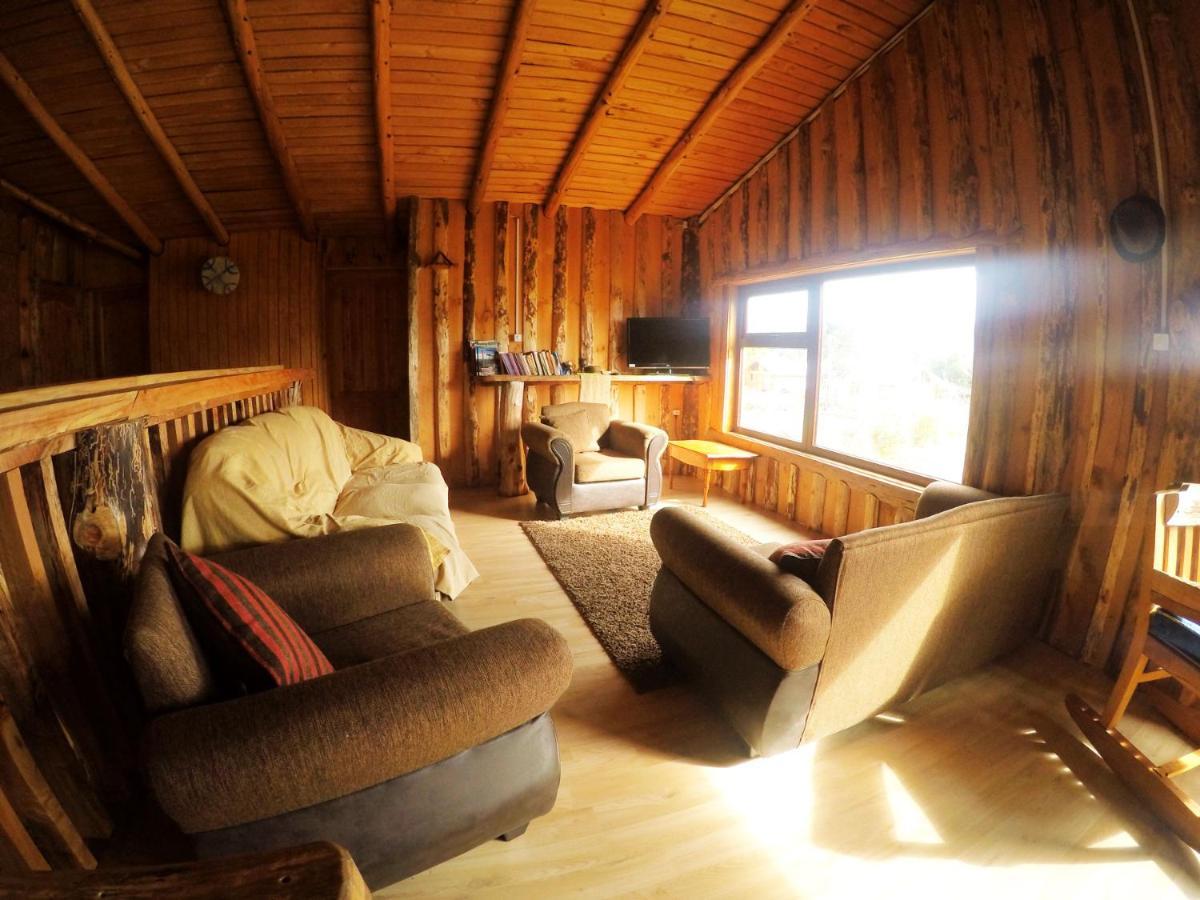 Hospedaje y Agrocamping Relmucura Melipeuco Bagian luar foto