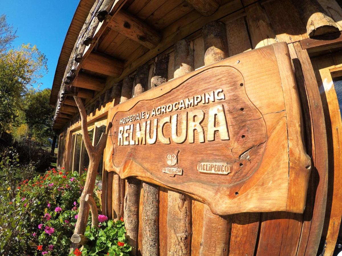 Hospedaje y Agrocamping Relmucura Melipeuco Bagian luar foto