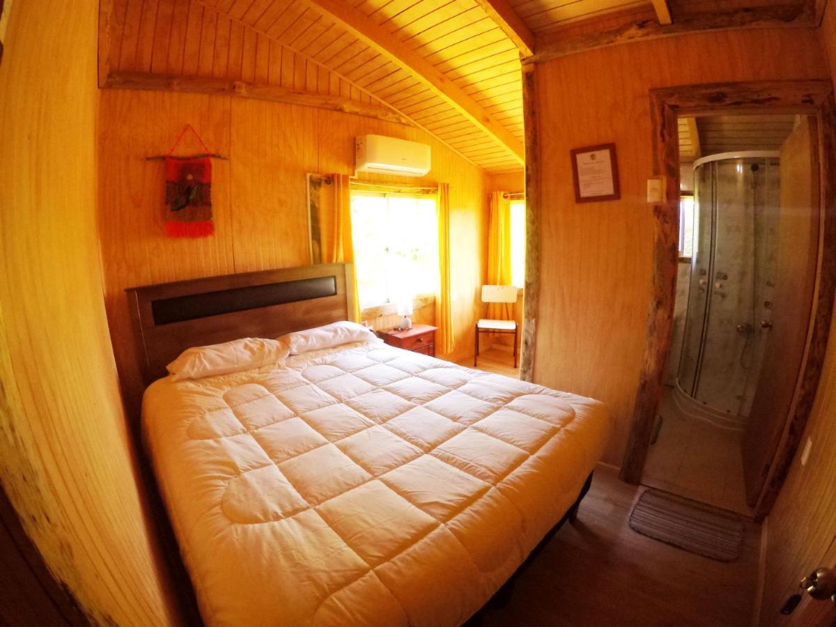 Hospedaje y Agrocamping Relmucura Melipeuco Bagian luar foto