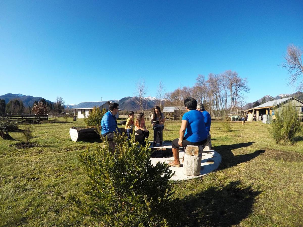 Hospedaje y Agrocamping Relmucura Melipeuco Bagian luar foto