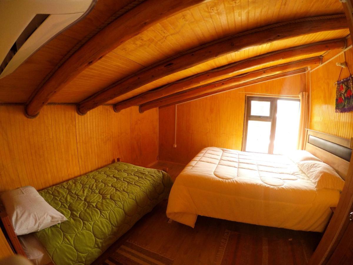 Hospedaje y Agrocamping Relmucura Melipeuco Bagian luar foto