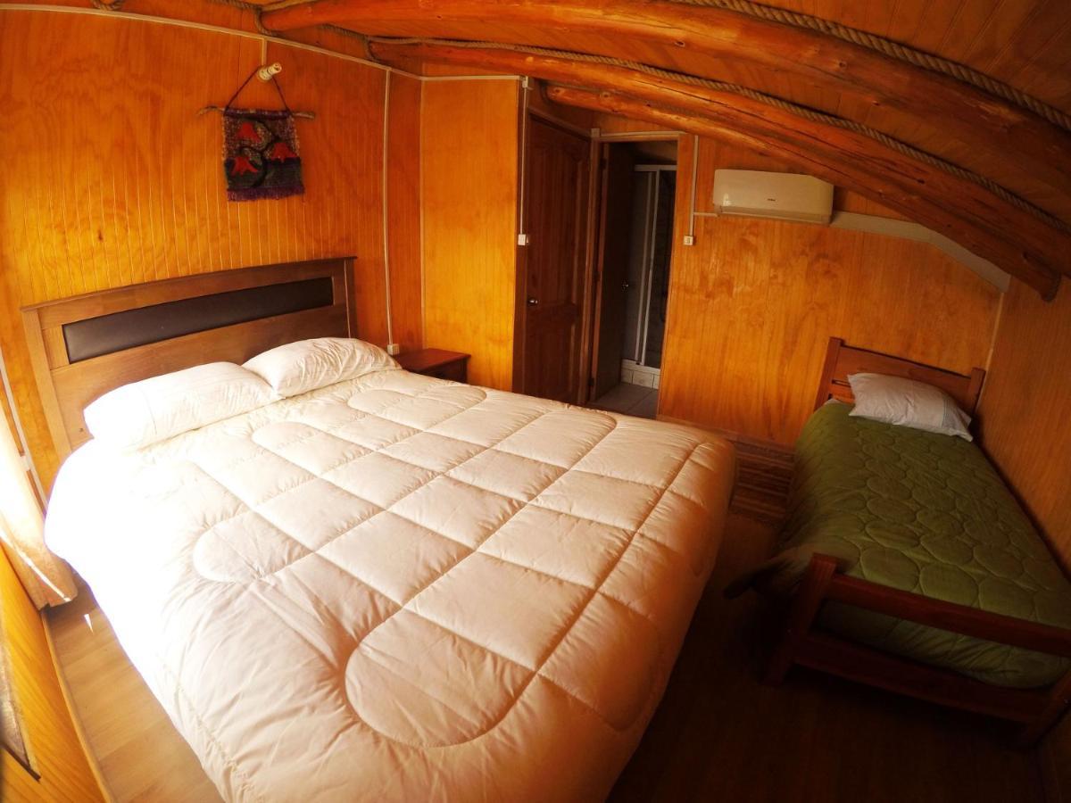 Hospedaje y Agrocamping Relmucura Melipeuco Bagian luar foto